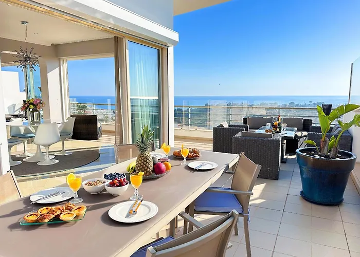 Serenity By The Ocean Penthouse By Becherish Apartmán Albufeira
